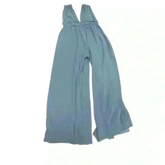 Divine Muse Slate Blue Wide-Leg Jumpsuit from Lulu’s size L - Picture 8 of 8